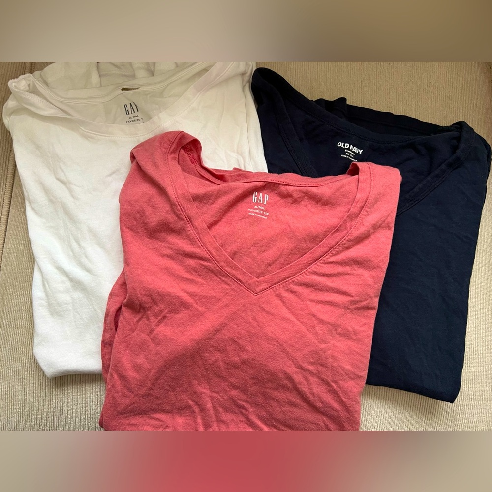 GAP/OldNavy Tees XL TALL